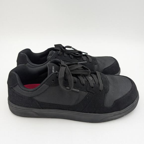 Skechers Watab Jaggit Comp Toe Athletic Shoes Men's Black Size US10 EU43 - Picture 3 of 13